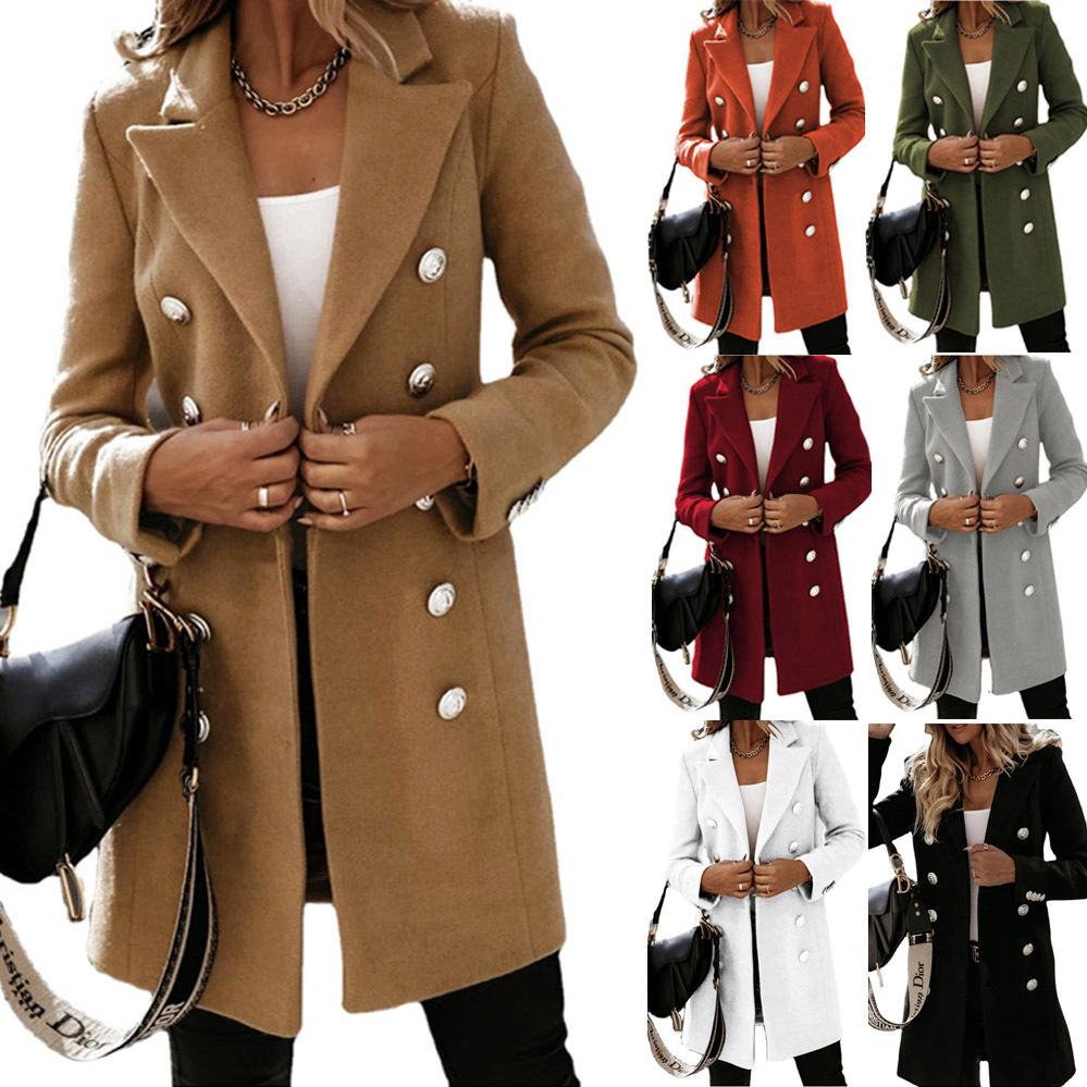 Double-Breasted Wool Jacket