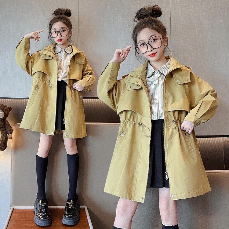 Girls' Hooded Coat