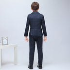 Boys' Fleece-Lined Wool Blazer