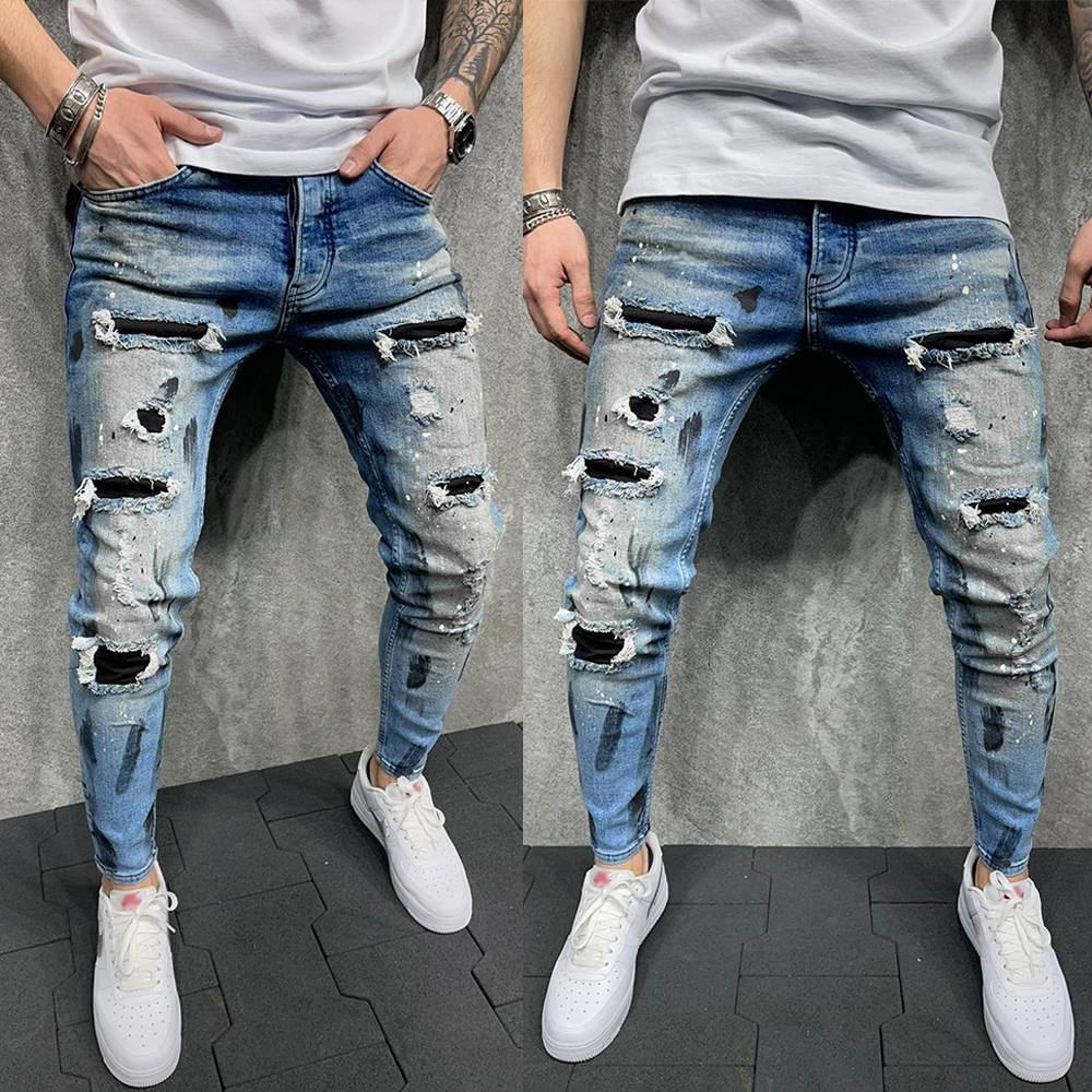 Ripped Skinny Jeans