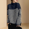 Wool-Blend Turtleneck