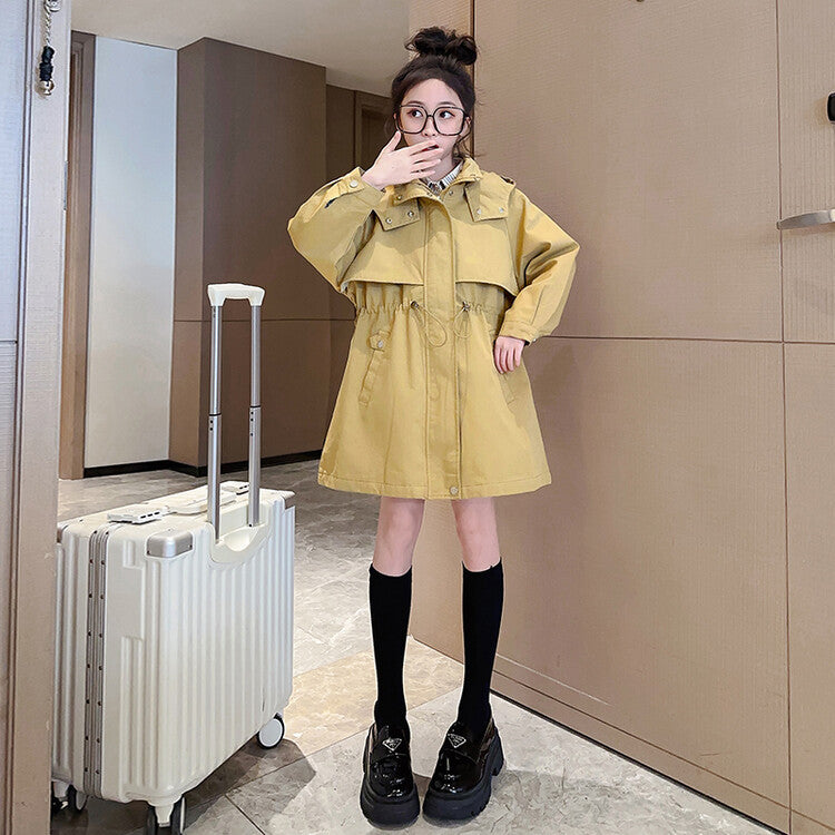 Girls' Hooded Coat