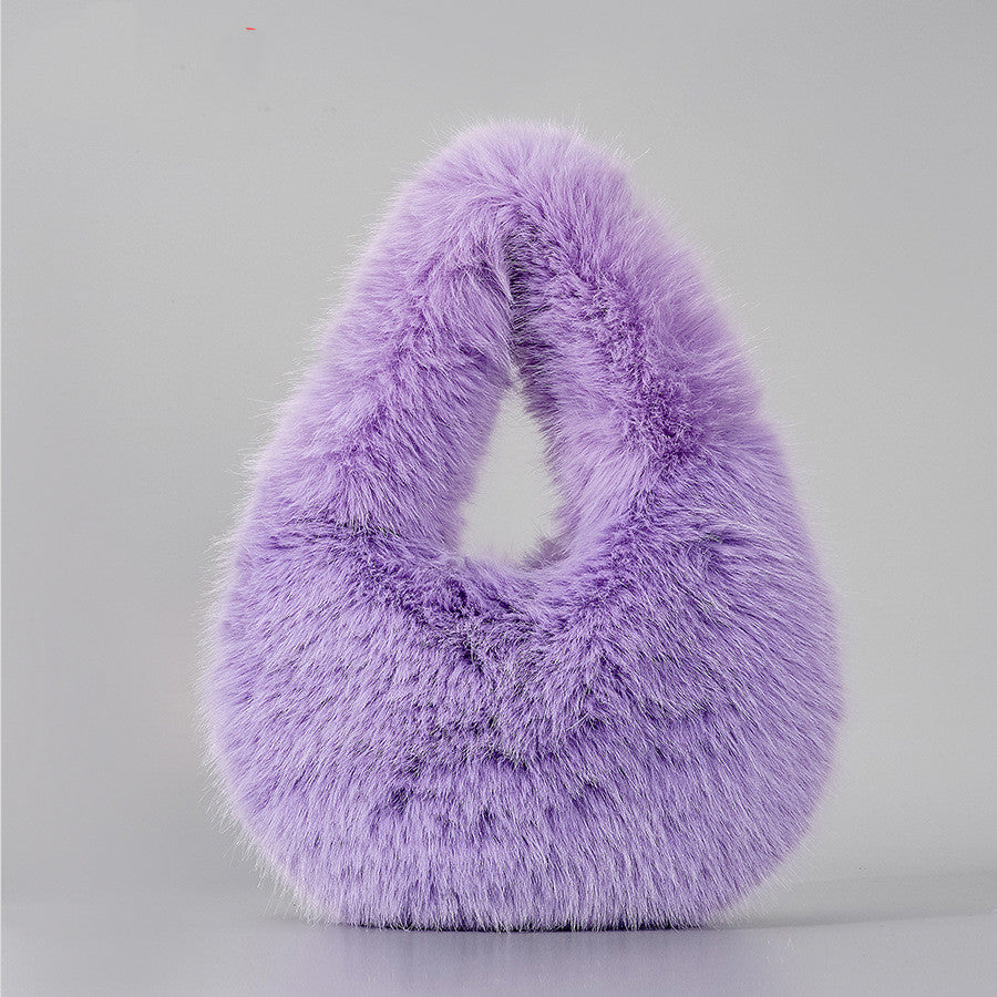 Faux Fur Tote