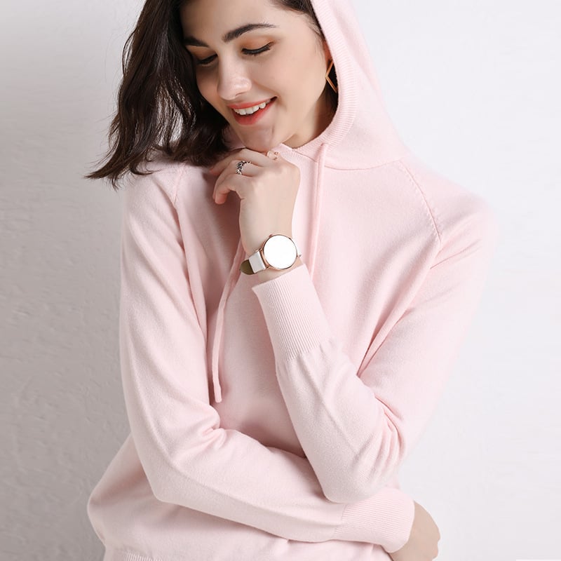 Thin Hooded Sweater