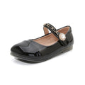 Girls' Pearl Strap Ballet Flats