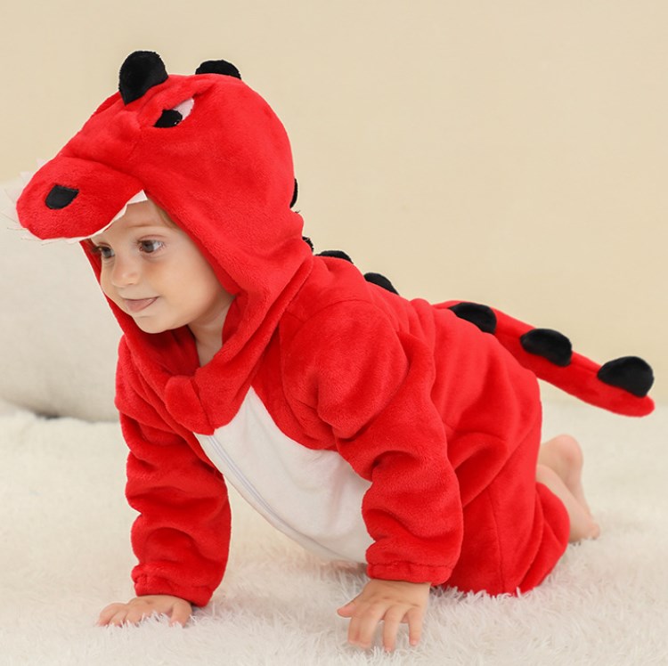 Kids' Dinosaur Padded Jacket