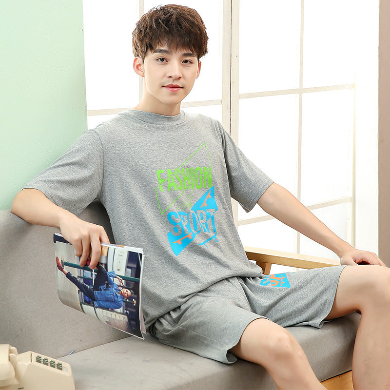 Boys' Summer Pajama Shorts Set