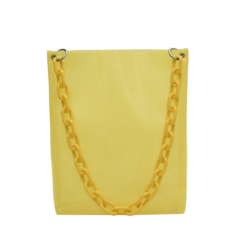Clear Jelly Handbag