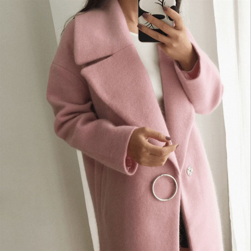 Thick Loose Wool Coat