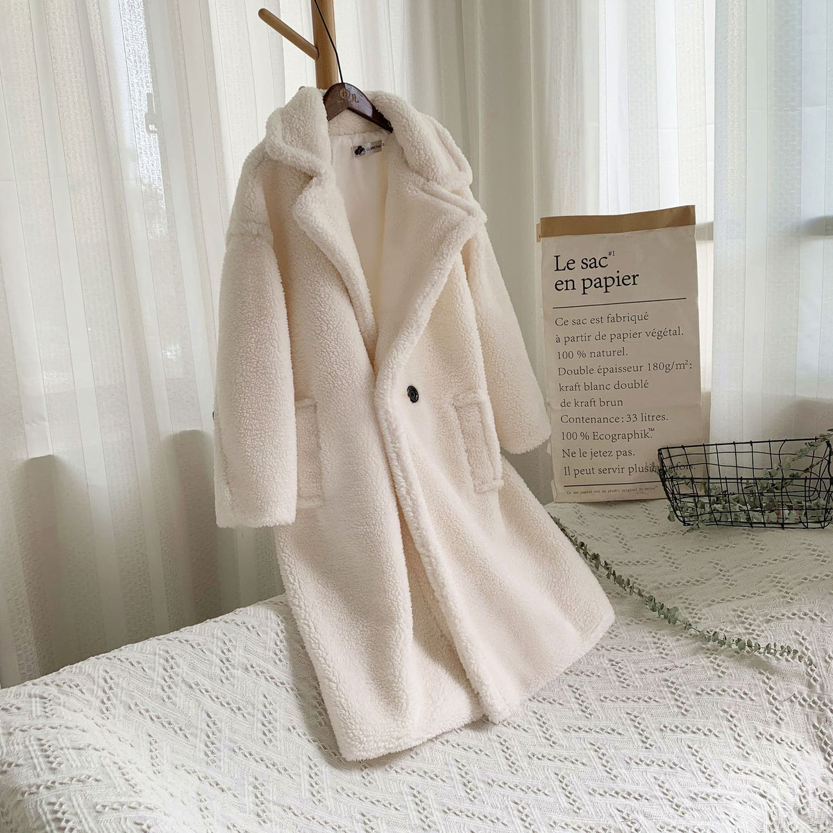 Teddy Shearling Coat