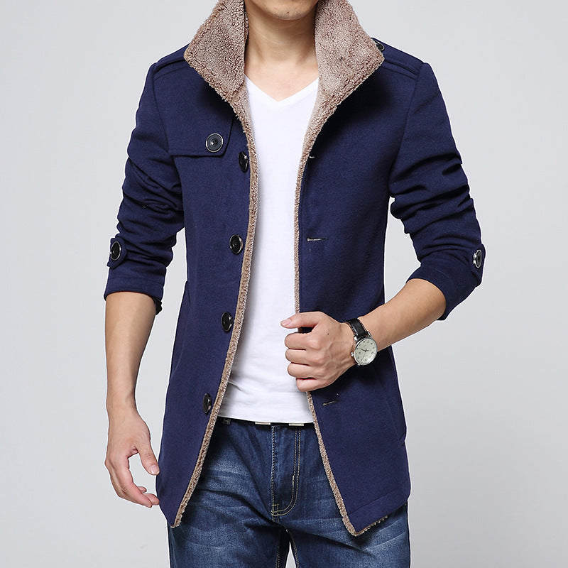 Slim Fleece Coat