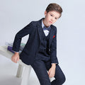 Boys' Fleece-Lined Wool Blazer