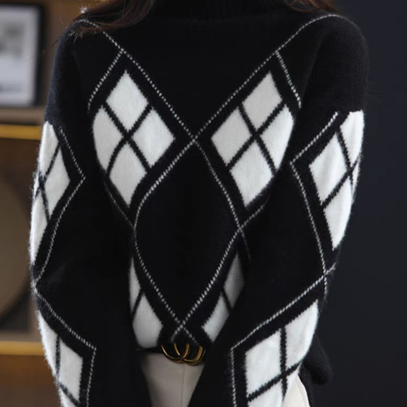 Knitted Turtleneck Pullover