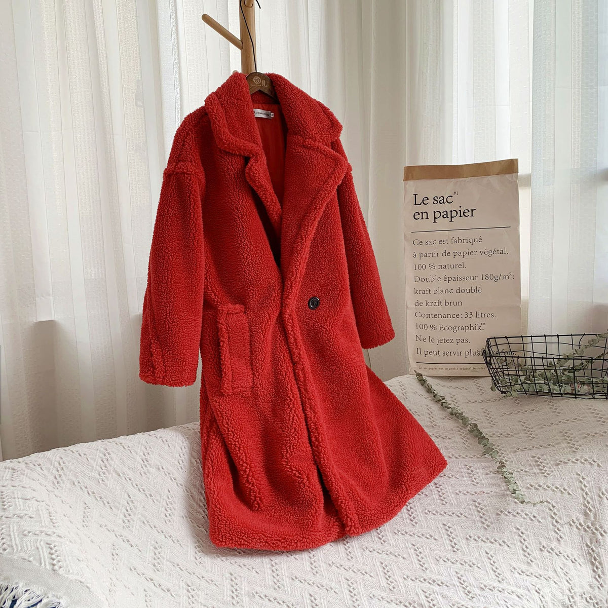 Teddy Shearling Coat
