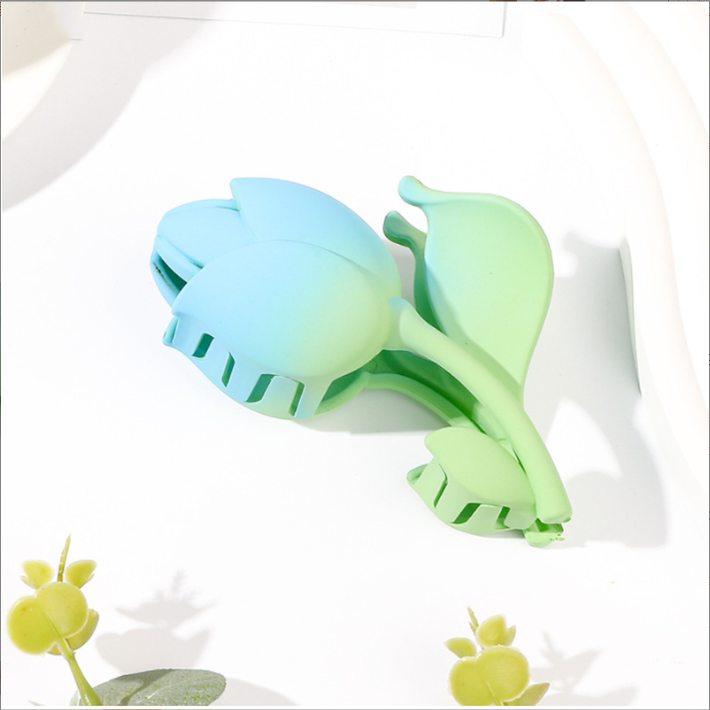 Frosted Flower Hair Claw