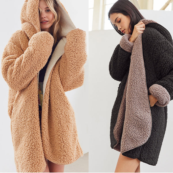Double-Faced Terry Coat