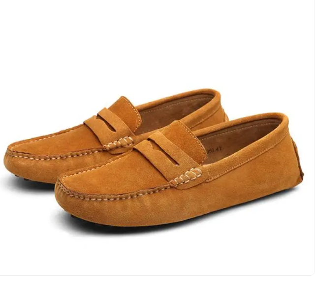 Men's Suede Driving Moccasins