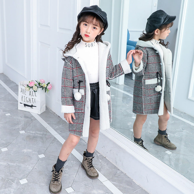 Kids' Thick Wool Jacket