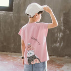 Boys' Cartoon Print Shirt