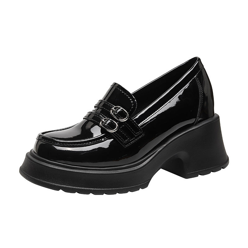 Platform Loafers for Women - French Vintage Style