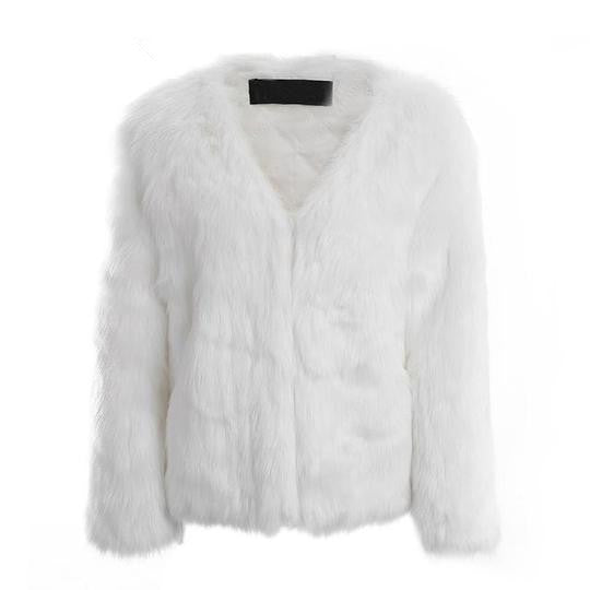 Faux Fur Short Jacket