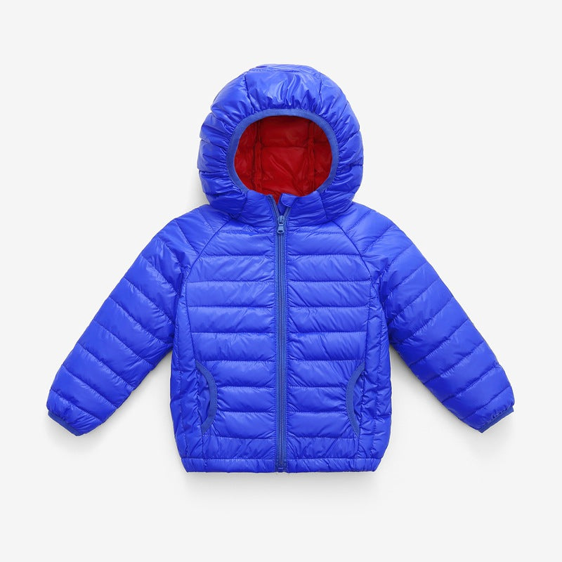 Kids' Colorblock Down Jacket