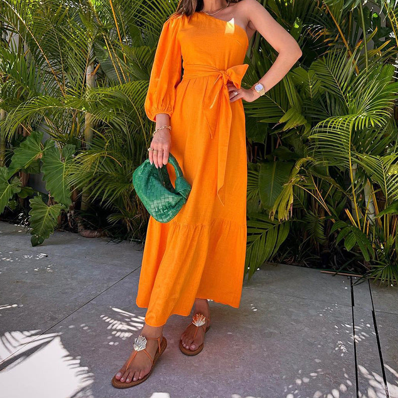 Loose Asymmetric Dress