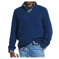 Zip Stand Collar Sweater