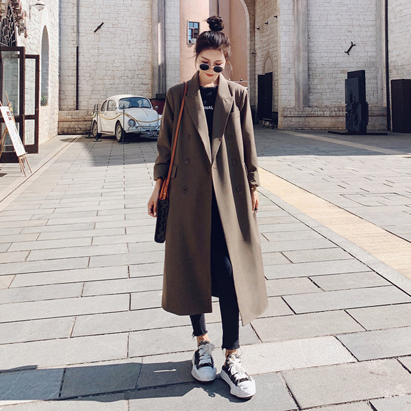 Retro Long Blazer