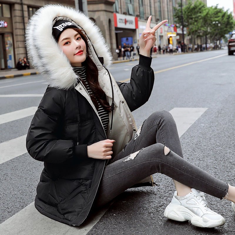 Casual Cotton Midi Coat