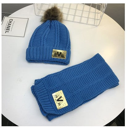 Kids' Fleece Hat & Scarf Set