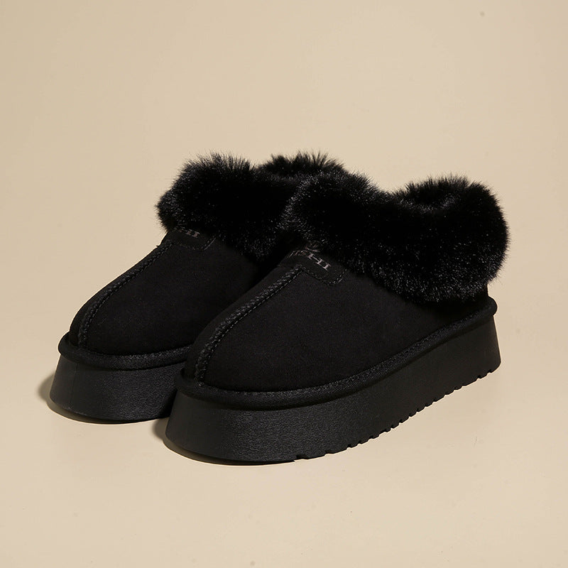 2023 Women's Winter Non-Slip Warm Flat Ankle Boots
