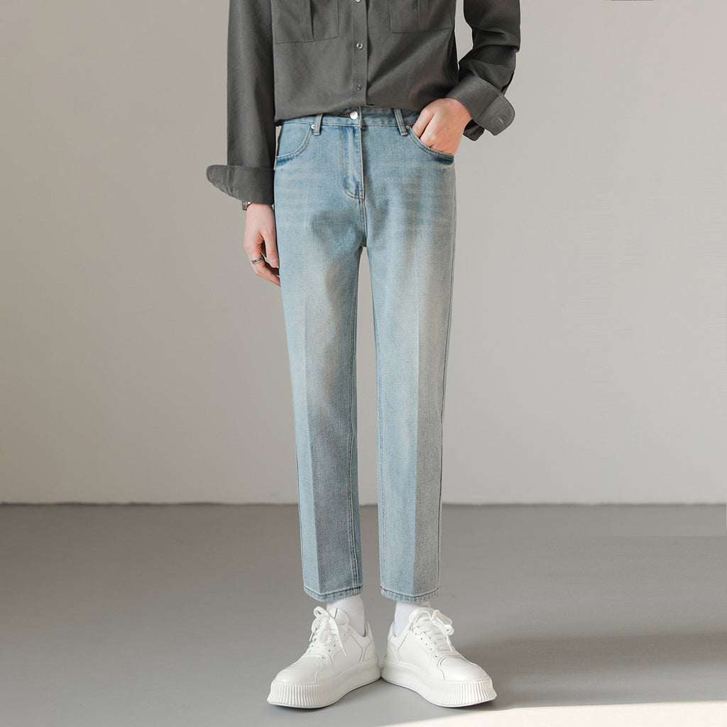 Cropped Casual Jeans