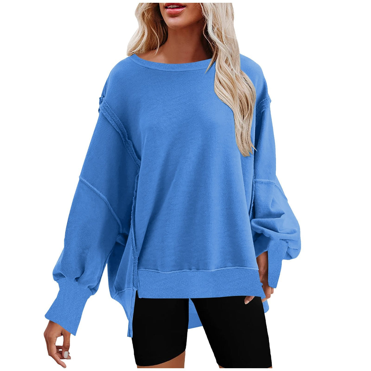 Relaxed 3/4 Sleeve Sweater