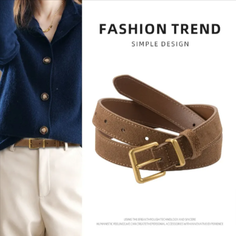 Suede Waist Belt