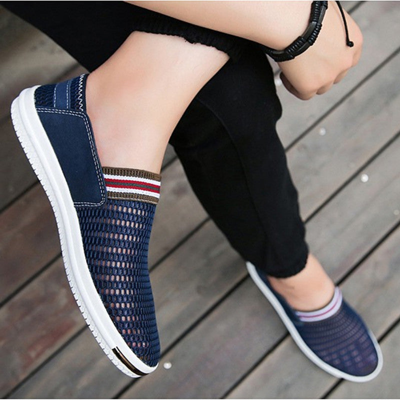 Men's Woven Slip-On Shoes