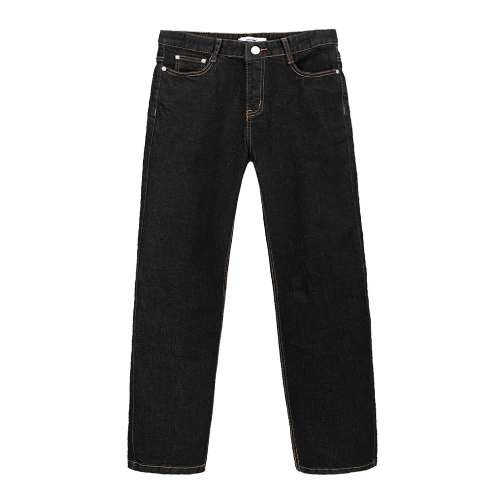 Black Straight Leg Jeans