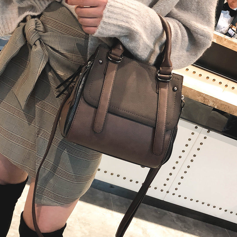 Retro Bucket Crossbody
