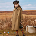 Girls' Classic Wool Coat