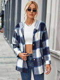 Plaid Wool Cardigan