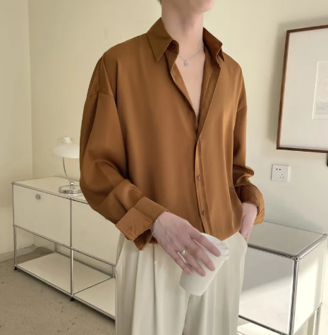 Retro Drape Shirt