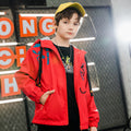 Kids' Waterproof Windbreaker