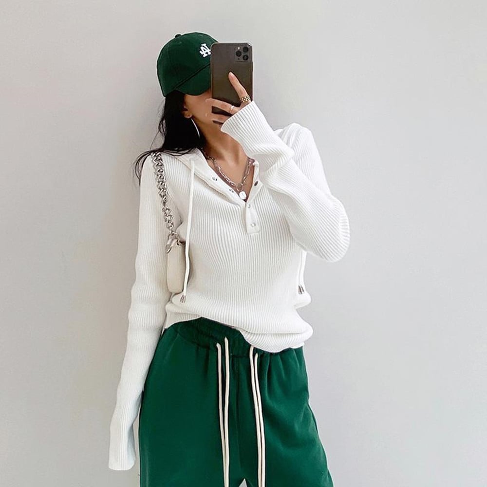 Slim Hooded Sweater