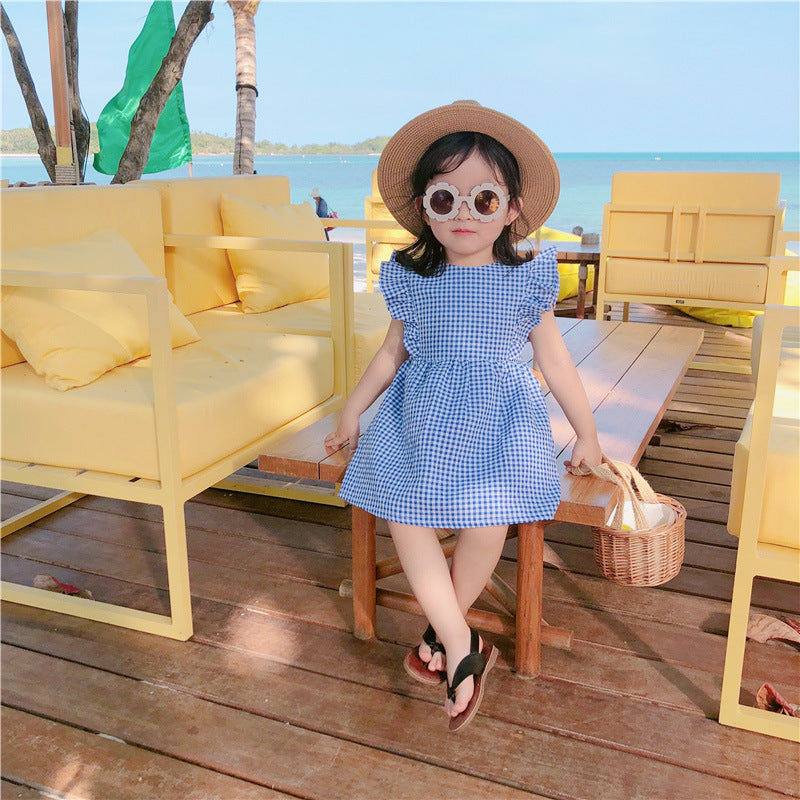 Toddler Plaid Princess Dress
