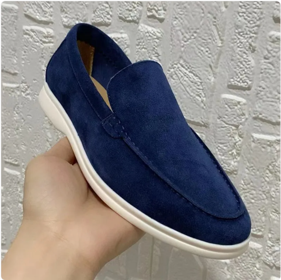 Men's Suede Slip-On Shoes