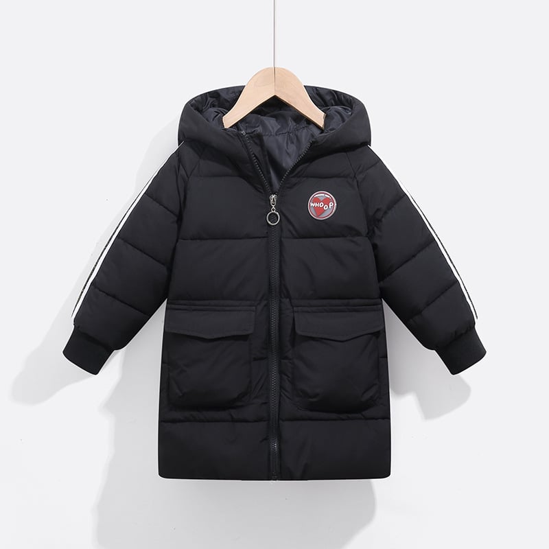 Kids' Hooded Duck Down Jacket