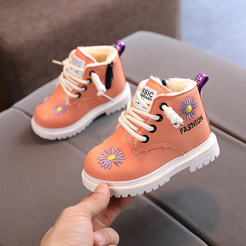 Kids' Lace-Up Ankle Boots