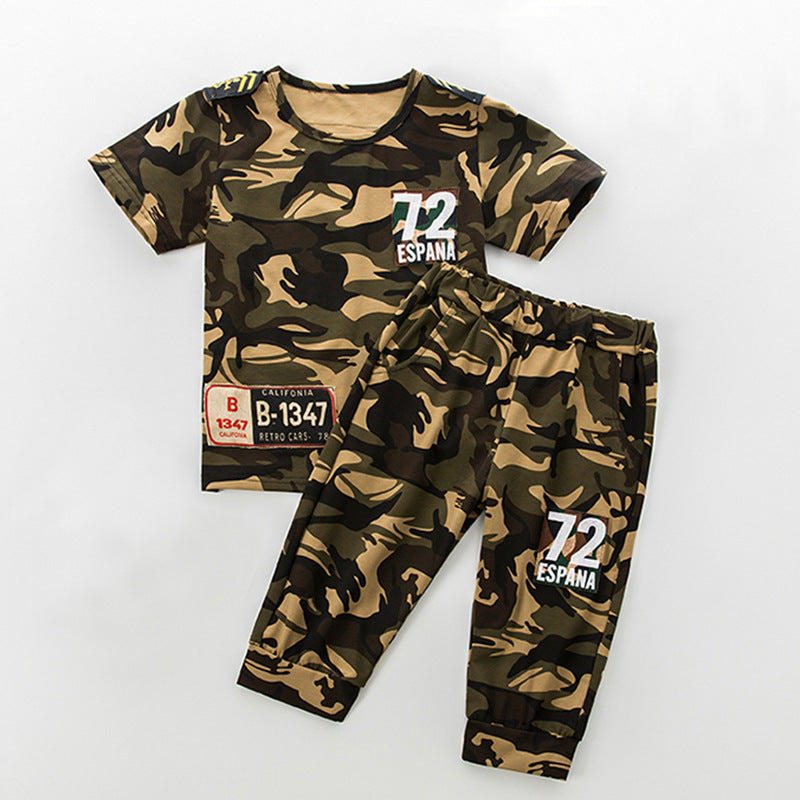 Boys' Camo Summer Set