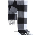 Thick Plaid Blanket Scarf