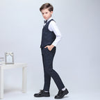 Boys' Fleece-Lined Wool Blazer